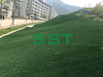 Urban Green Areas with Fibrilated Turf